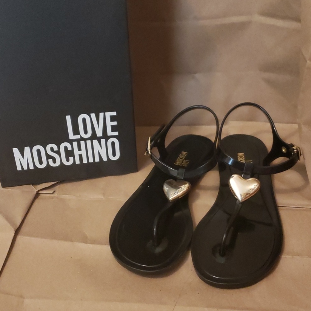 Love Moschino Gummy Sandals
